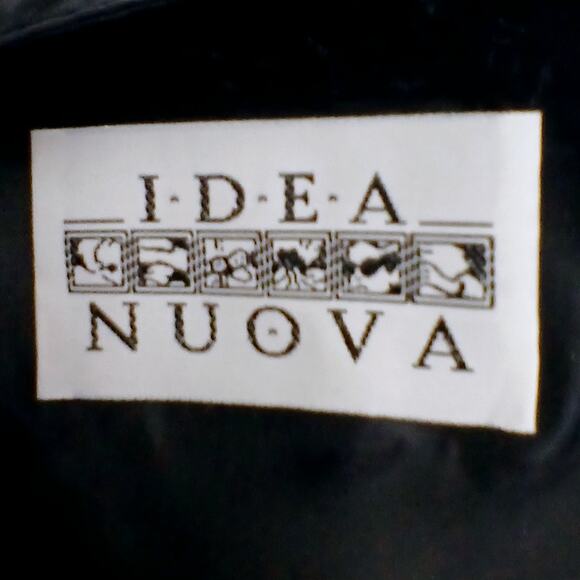 Idea Nuova VTG (One Size) Genuine Leather Black Western Fringe Vest - Picture 8 of 9